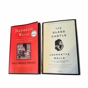 Jeannette Walls Book Bundle - The Glass Castle & Half Broke Horses